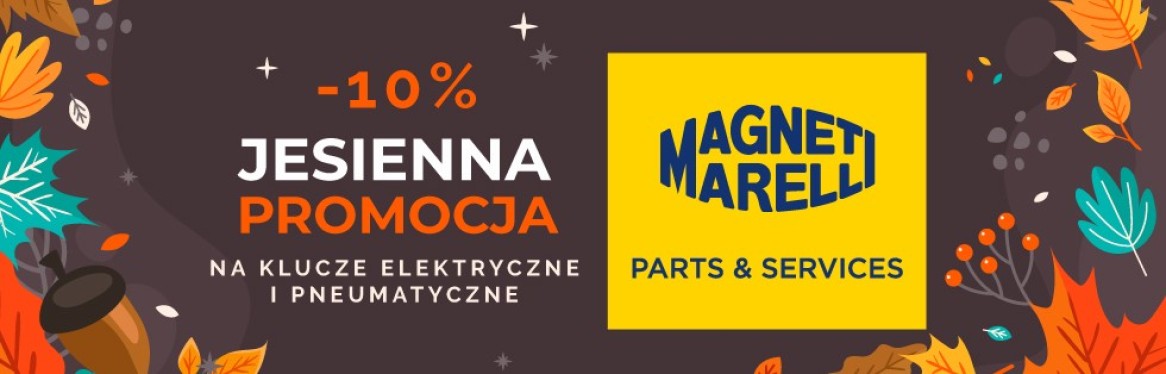 Wymiana opon z mocą MAGNETI MARELLI! Promocja na klucze udarowe E-LION i T-REX