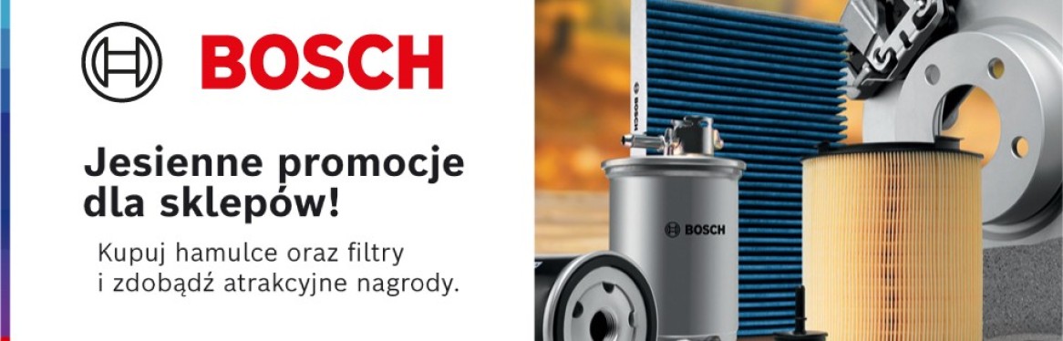 Bosch - jesienne EXTRA promocje!